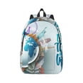 thumbnail image 2 of Sigee Let's go Travel Around the World for Canvas Large Capacity Laptop Backpack for Men and Women, Travel Backpack, 2 of 8