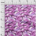 thumbnail image 2 of oneOone Cotton Jersey Purple Fabric Ocean Shark Diy Clothing Quilting Fabric Print Fabric By Yard 58 Inch Wide, 2 of 4