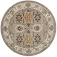 thumbnail image 2 of Safavieh Heritage Giles Oriental Wool Area Rug, Light Gray/Gray, 6' x 6' Round, 2 of 8