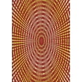 thumbnail image 1 of Ahgly Company Machine Washable Indoor Rectangle Transitional Gold Area Rugs, 2' x 4', 1 of 7