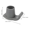 thumbnail image 2 of HLONK 3 Pcs Capuchons Universels de Glisseur de Marche Remplacement Accessoires de Marcheurs Pliants, 2 of 8