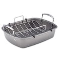 thumbnail image 1 of Circulon 56539 Nonstick Roasting Pan/Roaster with Rack - 17 Inch x 13 Inch, Gray, 1 of 2