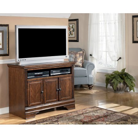 Ashley Hamlyn 42" TV Stand in Dark Brown - Walmart.com - Walmart.com