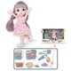 thumbnail image 2 of Muñeca BJD perfke 1:12 16cm 12 Articulaciones Movibles, 2 of 6