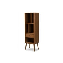 Baxton Studio Ellingham Bookcase in Walnut