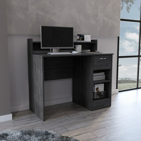 smokey oak computer desk keep product