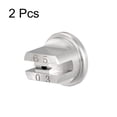 thumbnail image 3 of Flat Fan Spray Tips, 65 Degree Stainless Steel Nozzle, 2 Pcs (1.1mm Orifice Diameter), 3 of 3