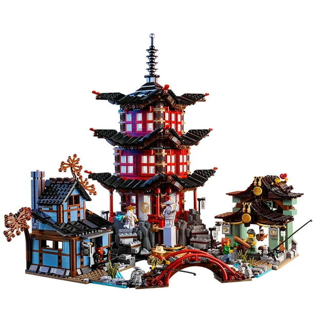 grave Forbindelse Destruktiv LEGO Ninjago Temple of Airjitzu 70751 - Walmart.com