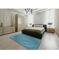 thumbnail image 5 of Ahgly Company Machine Washable Indoor Round Transitional Teal Green Area Rugs, 6' Round, 5 of 7