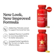 HAIRtamin Advanced Formula Supplement for Hair Health – With Biotin, Vitamins & Antioxidants – 100% Vegan, 1-Month Supply – For Women & Men