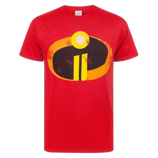 Los Increíbles 2 - Camiseta con logo para hombre (Rojo)