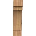 thumbnail image 2 of 6"W x 18"D x 24"H Merced Rough Sawn Knee Brace, Western Red Cedar, 2 of 4