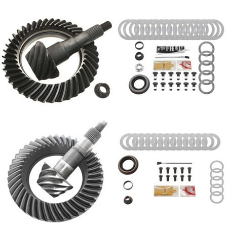 Ford 8.8 Ring Pinion Install - 4.56 RING AND PINION GEARS & INSTALL KIT PACKAGE- FORD 8.8 IFS FRONT / 9.75 REAR