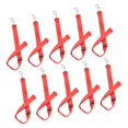thumbnail image 2 of 10 Pcs Sangles de Seau d'Eau pour Chevaux Durables pour Étals de Chevaux pour Mangeoires Extérieures Ajustables Rouge, 2 of 9