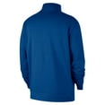 thumbnail image 3 of Men's-Nike Blue New York Knicks Courtside Club Half-Zip Jacket, 3 of 3