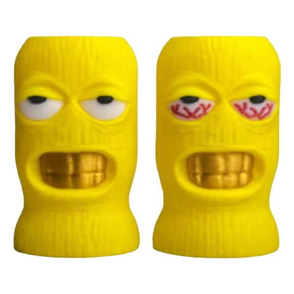 GQDIN Ski Mask Lighter Sleeve Fits Classic Bic Lighters, Novelty Funny Lighter Case Cover Holder for Skis and Snowboard Cool Travel Accessories, Novelty Gift for Women Men,1 Pack