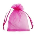 thumbnail image 2 of 100 Pack Beautiful Colorful Organza Gift And Favour Bags 9cm X 12cm, 2 of 2