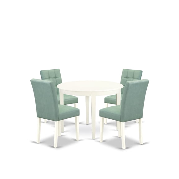 East West Furniture 5 Piece Dining Set