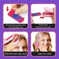 thumbnail image 7 of Education Puzzle Toy Washable Hair Dye Toy Set Sparks Creativity in Kids with Easy Hairstyle Creation for Indoor Outdoor, 7 of 7
