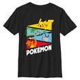 thumbnail image 1 of Camiseta Pokémon Boys Starter Pendents de manga corta negra, 1 of 1