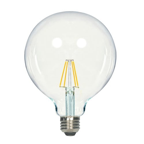 SatcoProductsandLighting G40 LED, Dimmable Light Bulb, Warm White