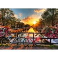 thumbnail image 2 of Ravensburger - Bicycles in Amsterdam - 1000 Piece Jigsaw Puzzle, 2 of 5