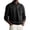 Black, variant on Mens Polo Sweater Long Sleeve Shirt Button Down Knit Pullover Relaxed Fit Collared Casual Tops Black L