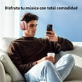 thumbnail image 2 of Auriculares inalámbricos. Cancelación activa del ruido, modo transparente, audio espacial, auriculares Bluetooth con cómodas almohadillas de proteína, 24 horas de autonomía para viajar/trabajar,Plata, 2 of 5