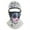 White, variant on YoaNJYGR Balaclava Mask 3D Print Full Face Mask Cooling Neck Gaiter Sun Protection Face Cover Mask Windproof Ski Mask Gray Grey