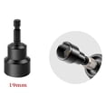 thumbnail image 1 of 6-19Mm Magnetic Nut Screwdriver Deep Socket Adapter 1/4Inch Hex Wrench Heads 19Mm, 1 of 10