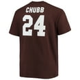 thumbnail image 3 of Men's Fanatics Nick Chubb Brown Cleveland Browns Big & Tall Player Name & Number T-Shirt, 3 of 3