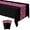 Pink Black, variant on EP Leopard Print Tablecloth 54 x 108'' Leopard Plastic Table Cover Disposable Safari Animal Cheetah Print Party Decorations for Baby Shower Wedding Birthday Party Favors (Pink Black,3 Pcs)