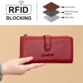 thumbnail image 3 of Cartera Montana West Billetera Larga Plegable con Bloqueo RFID 20x10x3 cm, 3 of 7