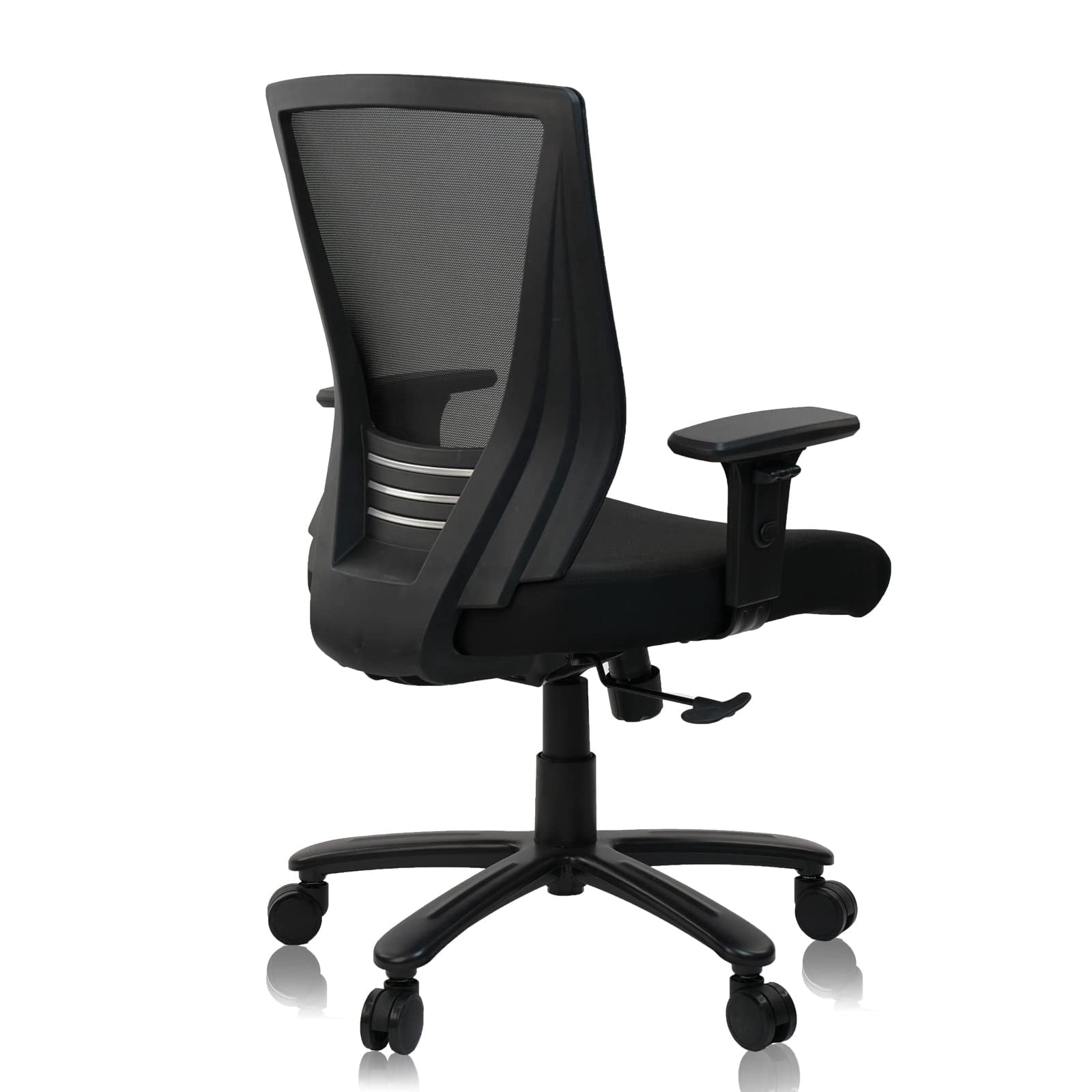 CLATINA Ergonomic Executive Mesh Chair with Adjustable Armrests Thickened seat Cushion, 400 lb Capacity Office Desk Chair for Home Office