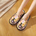 thumbnail image 4 of Slippers for Women, Cat Paw K Womens Slippers Fuzzy Winter House Shoes, Soft Anti-Skid Slippers Indoor and Outdoor, 4 of 7