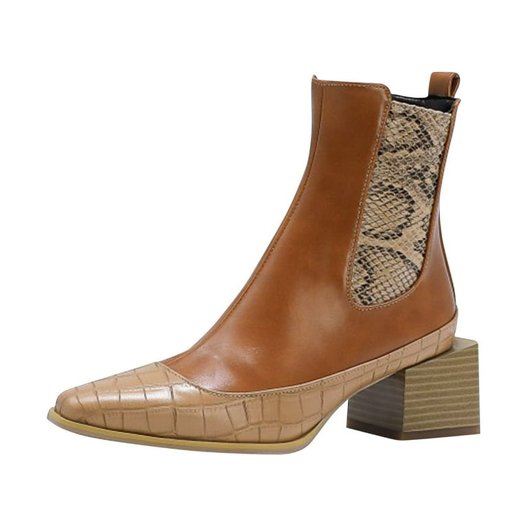 Women's snake boots best sale walmart