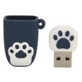 thumbnail image 1 of U Disk USB2.0 Hot Swap Cat Paw Shape Estilo de dibujos animados Unidad flash portátil resistente a las vibraciones para Win para OS X, 1 of 8