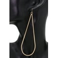 thumbnail image 5 of Women Hook Earrings Fashion Jewelry Gold Metal Water Drop Hoop, 5 of 10