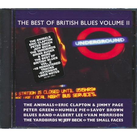 Eric Clapton, Peter Green, The Animals, Jimmy Page, Etc. - Best Of British Blues 2 (marked/ltd stock) - CD