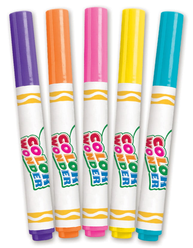Crayola Sunny Day Color Wonder Foldalope with Markers