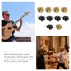 thumbnail image 5 of BESTYASH 10Ud Piezas Metálicas Para Fijar Correa De Guitarra Compatibles Con Bajo Ukelele Y Eléctrica, 5 of 6