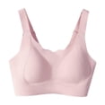 thumbnail image 2 of Xdegoge Seamless Bras for Women Plus Size Push Up Wireless Adjustable Straps Padded Bralette No Underwire Comfort Soft Full Coverage Bra, 2 of 5