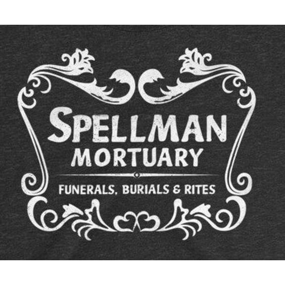 Spellman Mortuary Sabrina 6 Inch Vinyl Car Decal – Chilling Adventures Sabrina Sticker for Truck, Car, Tumbler, Cup, Laptop, Decor, Locker, Table, Window
