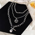 thumbnail image 5 of New Korean Version Ins Harajuku Street Hip Hop Multilayer Trend Necklace for Fashion Lovers, 5 of 7