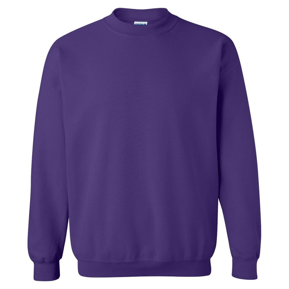 purple gildan sweatshirt