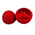 thumbnail image 5 of Surprise Dragon Egg Articulating Gemstone Dragon Fidget Figurine - 3D Printed Dragons Flexible ADHD, Autism, Relief Anxiety - Articulated Joints (Red), 5 of 6
