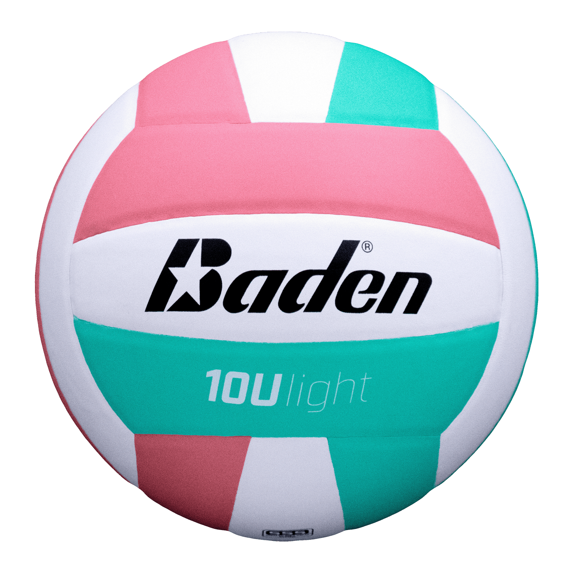 Baden 10U Light Official Size Indoor Volleyball - Pink/Teal