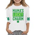 thumbnail image 2 of TZEWGL T-Shirts pour Enfants Manches Trois-Quarts Thème Ville Imprimé Col Rond Manches Courtes pour Tout-Petits Taille 3-4T, 2 of 4