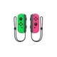 thumbnail image 2 of Joy-Con Nintendo Switch Splatoon Neon (L) Verde (R) Rosa Estandar, 2 of 2