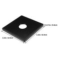 thumbnail image 2 of HONMEET 4Pcs Wall Plate For Light Switches Black Plastic Dustproof For Bedroom, 2 of 8